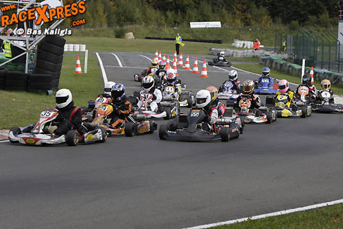 Mooi startveld VT 250 Junioren